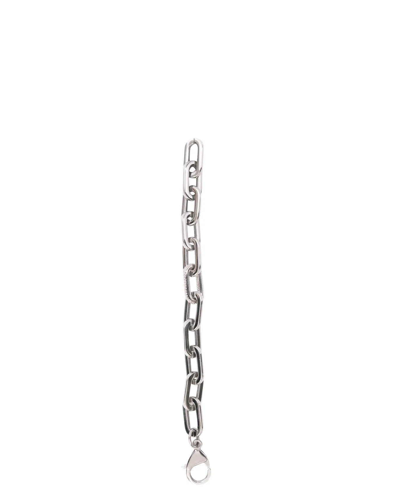 Mish & Co Silver Silver Bold Paperclip Bracelet - CULT