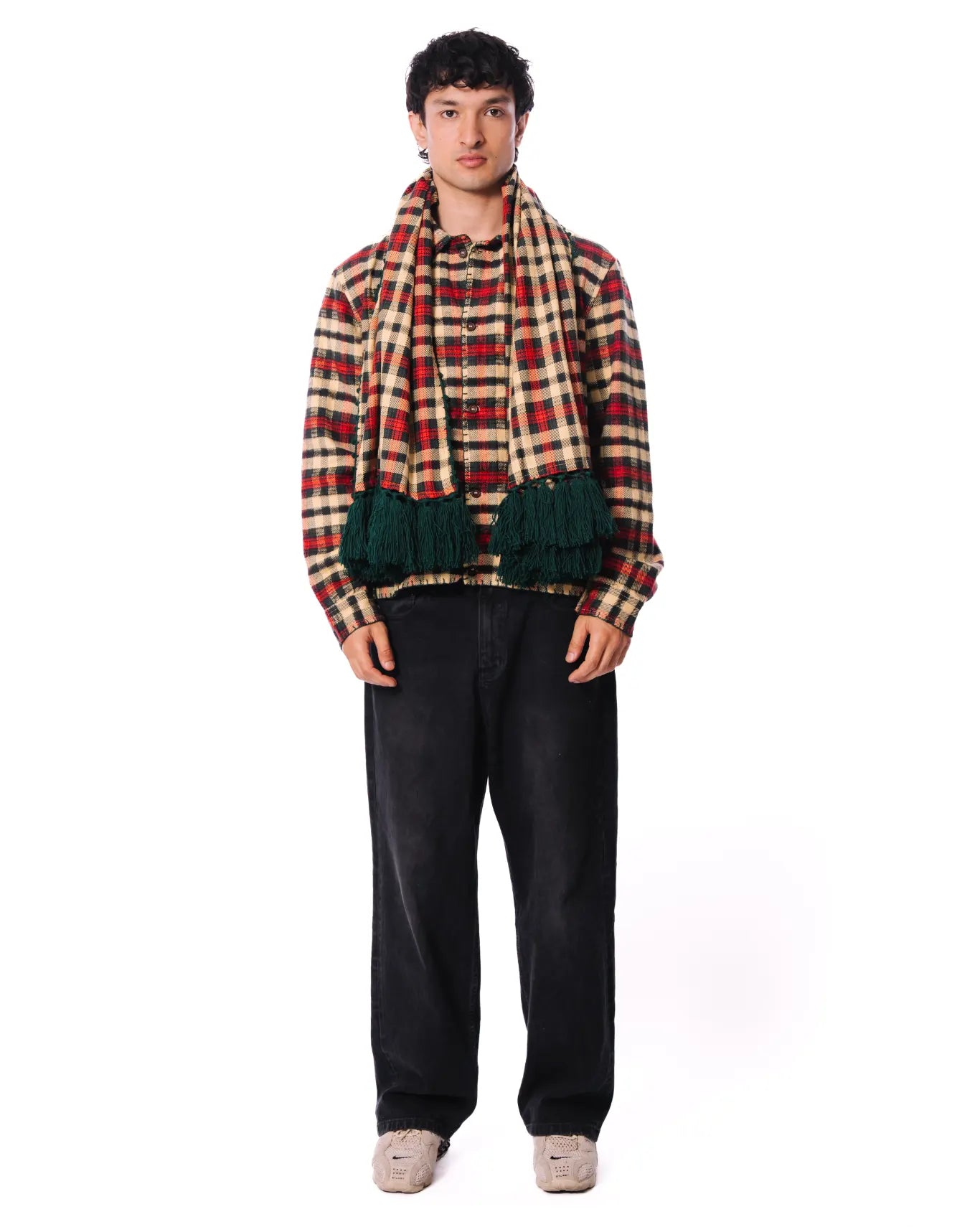 Wear Oga Plaid Red Ground Edit 15 - CULT - haider