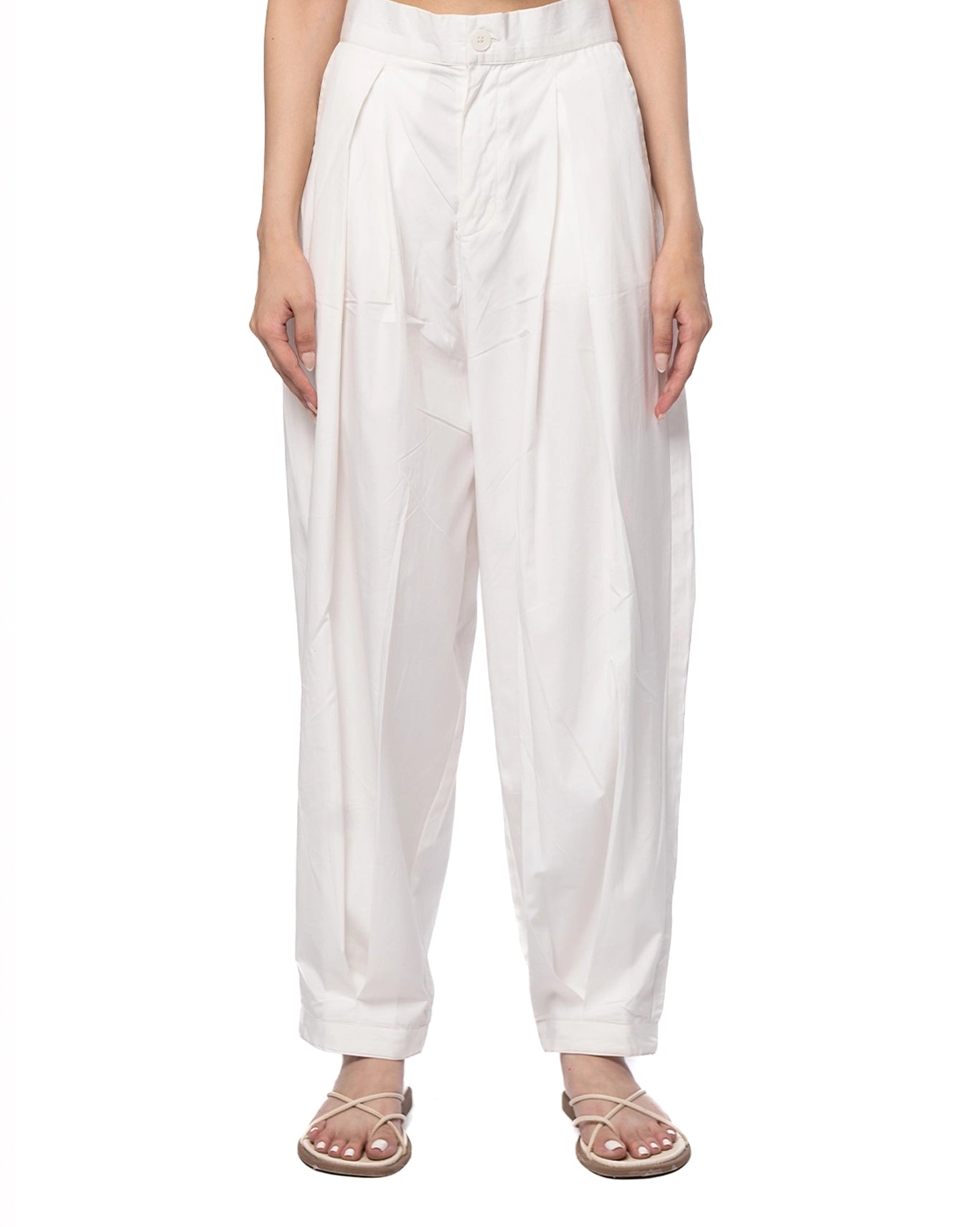 Baro Studio Ivory Ivory Balloon Pant - CULT - haider