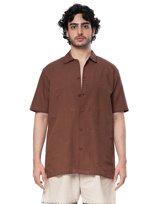Wear Oga Brown Dealbreaker Shirt Cult Karachi Pakistan