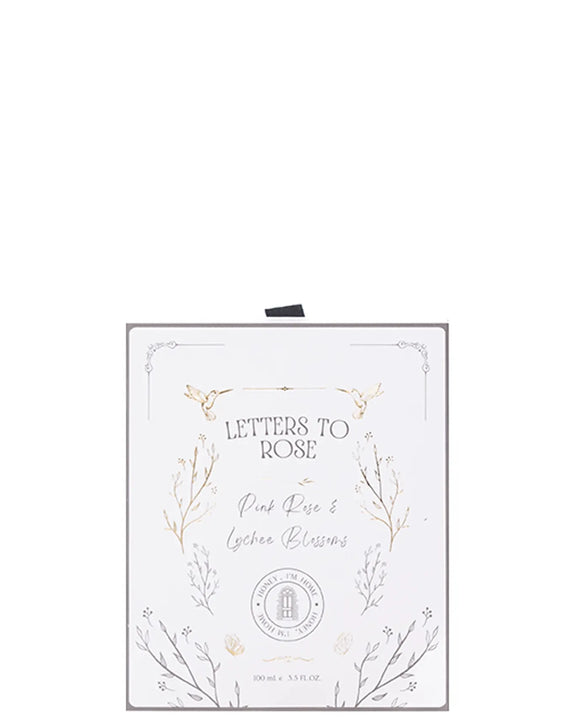 Letters to Rose - Pink Rose & Lychee Blossoms (Large)