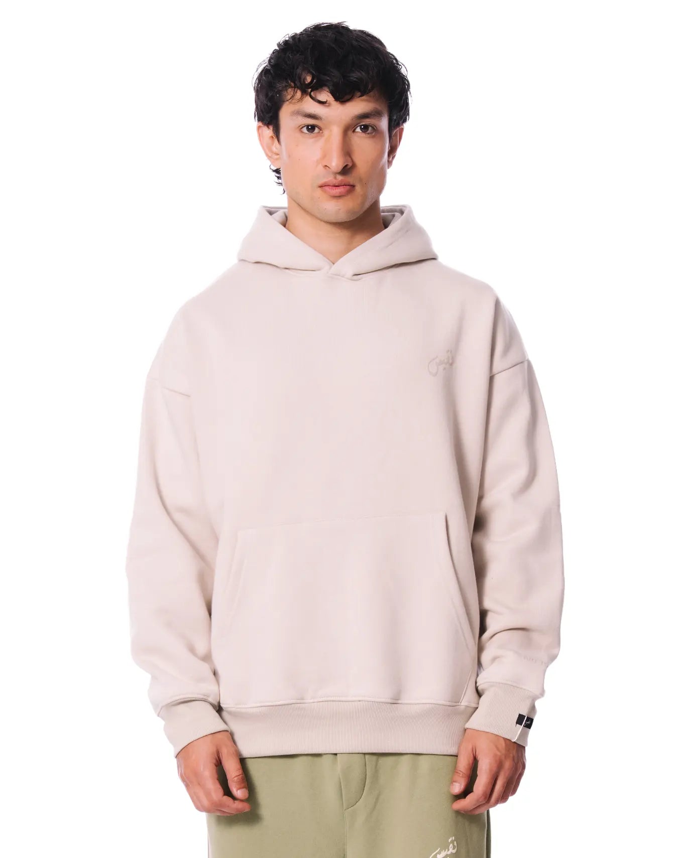 Naqees White Off White Essential Hoodie - CULT
