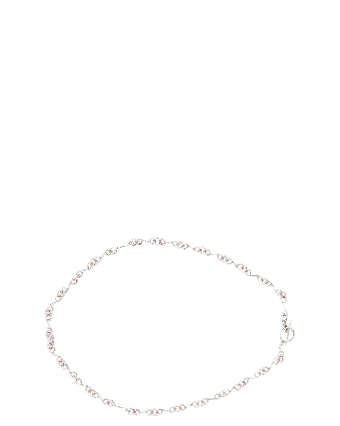 Amna Shariff Silver Silver S Chain Links - CULT