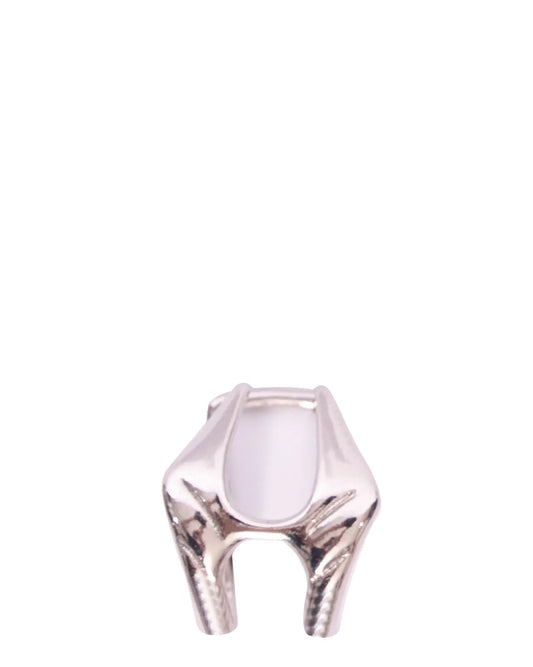 Silver Crutch Earcuff 2