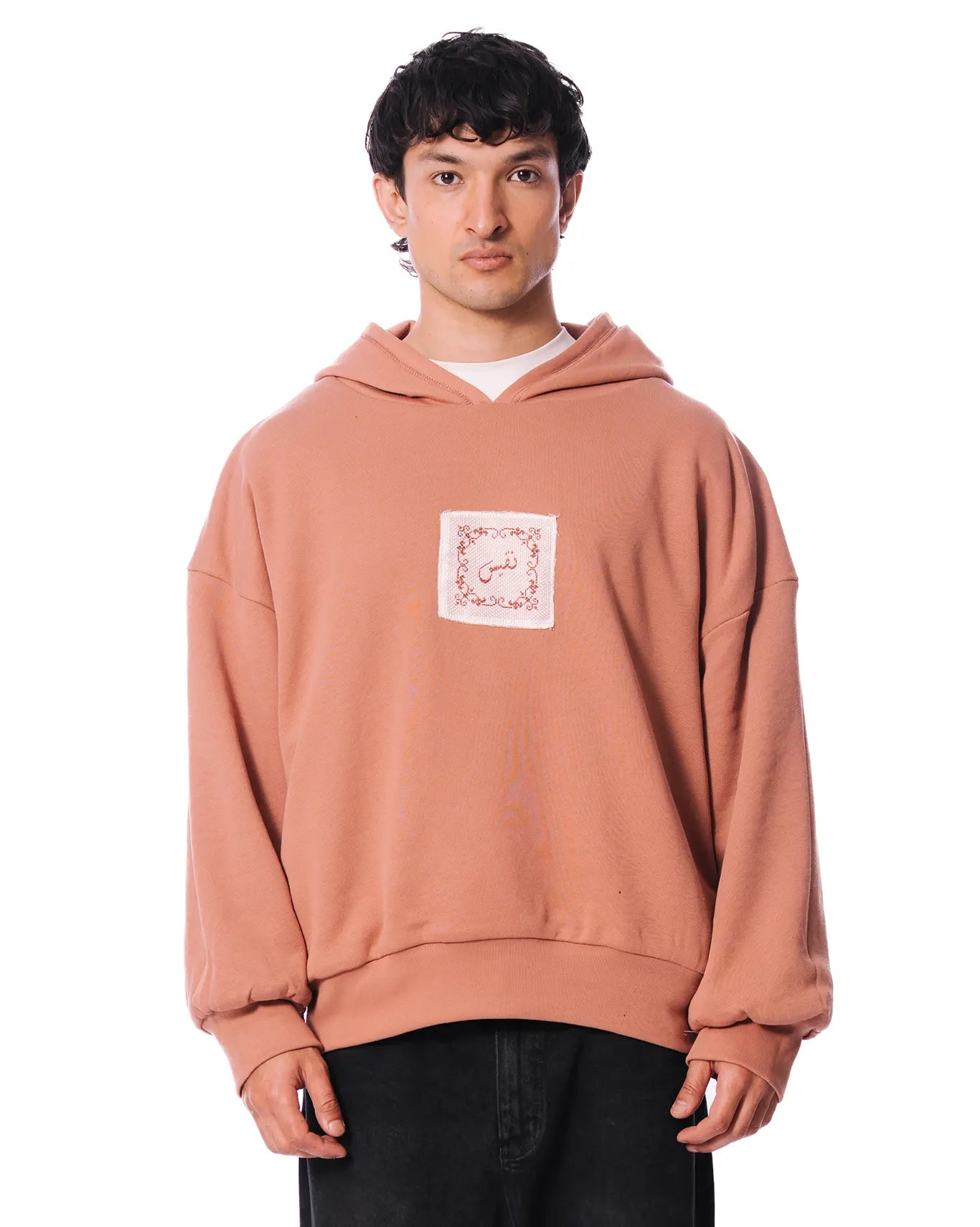 Naqees Rust Rust Reversible Balloon Hoodie - CULT