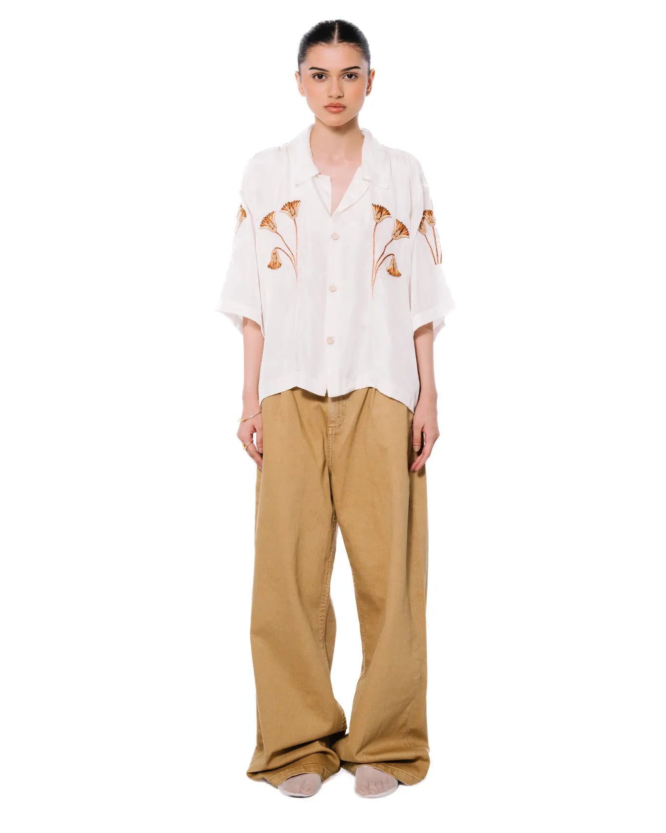 Lotus Silk Shirt