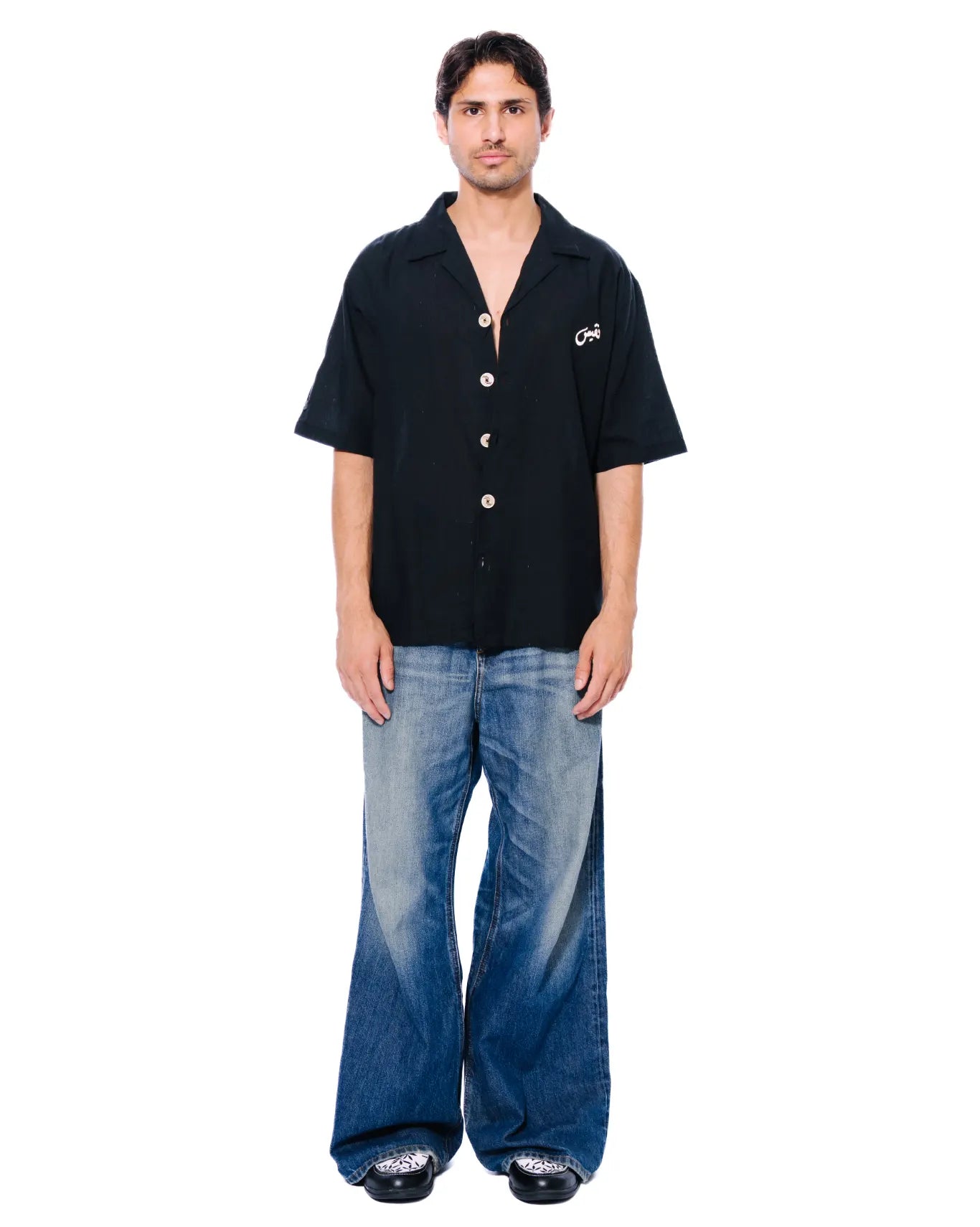 Black Button Down Shirt