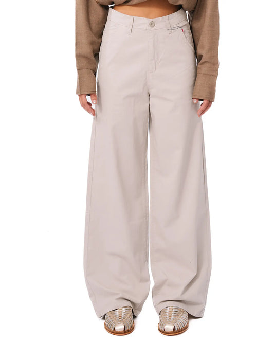 Twill Baggy Loose Pants