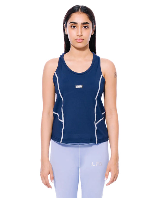 Contrast Stitch Train Tank