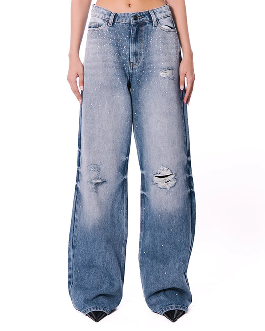 Rhinestone Sparkly Denims