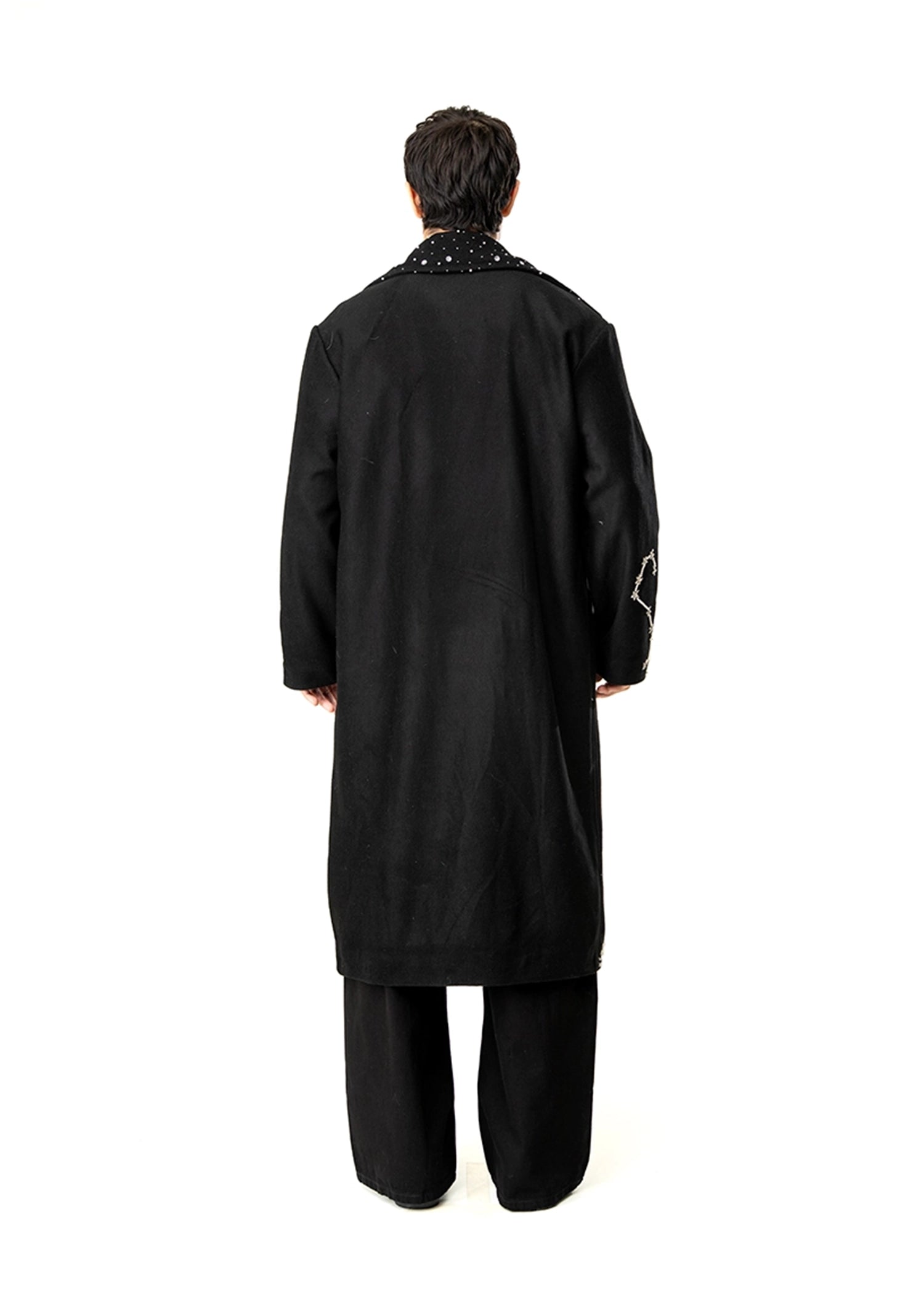 Dreams of Arthur Black Spaceman Oversized Coat Cult Karachi Pakistan