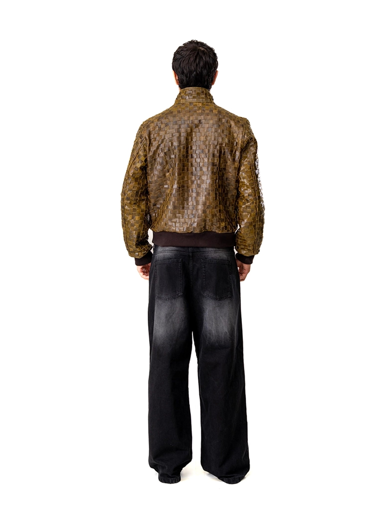 Dreams of Arthur Honeycomb braided leather jacket Cult Karachi Pakistan