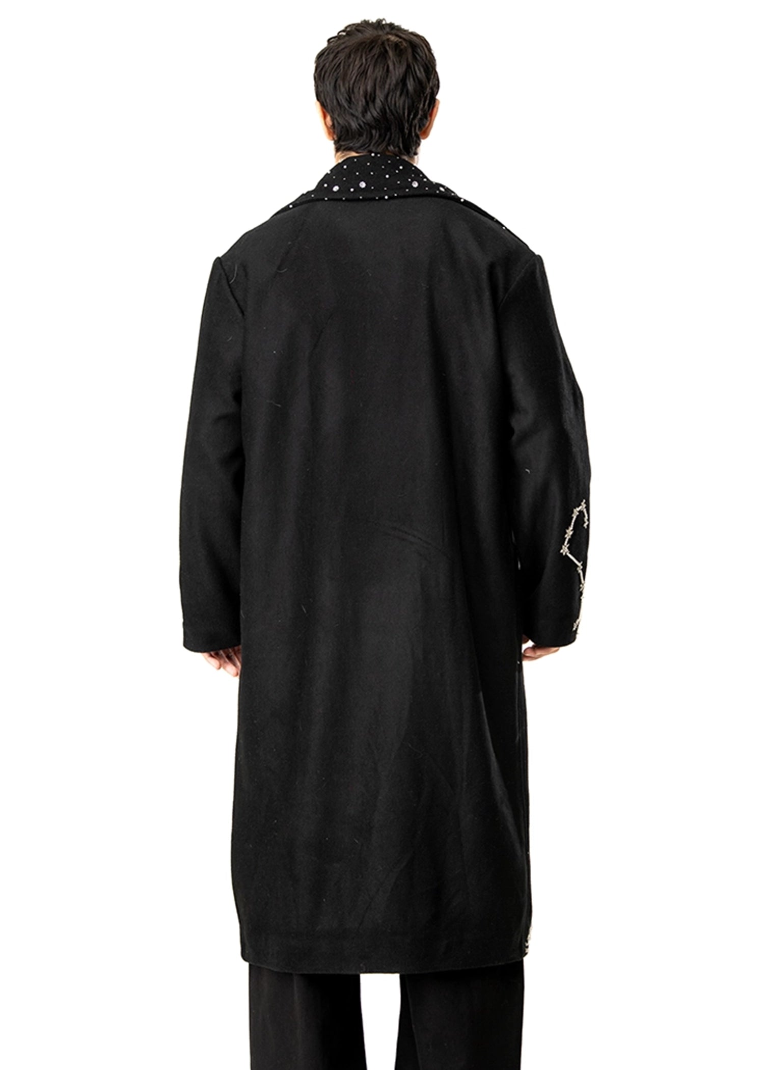 Dreams of Arthur Black Spaceman Oversized Coat Cult Karachi Pakistan