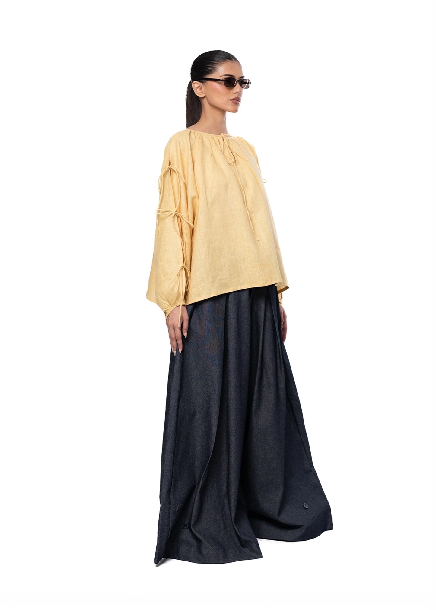 Cultishh Yellow The Yellow Simra Top - CULT - haider