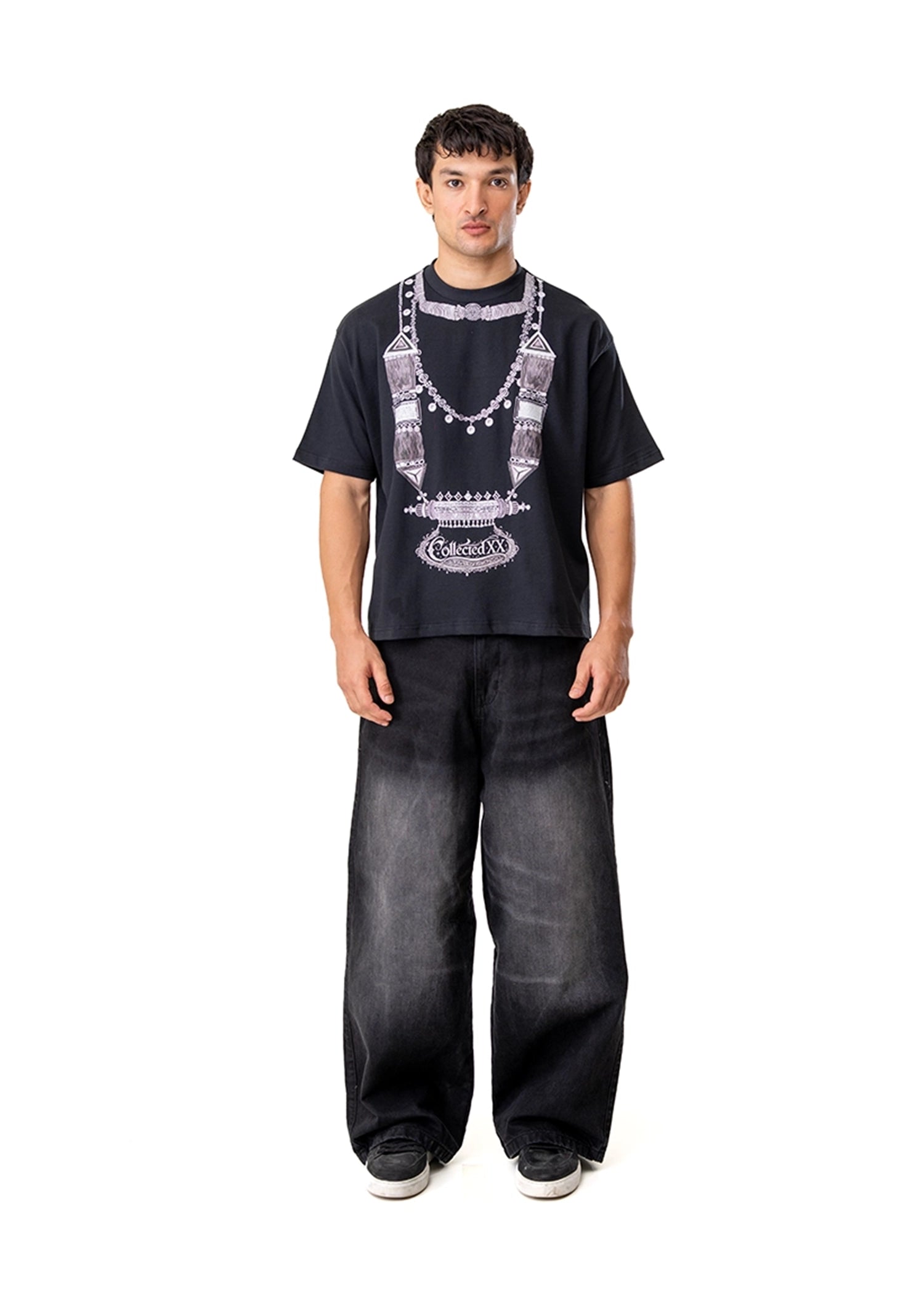 Collected XX Black Silver Haar Shirt Cult Karachi Pakistan