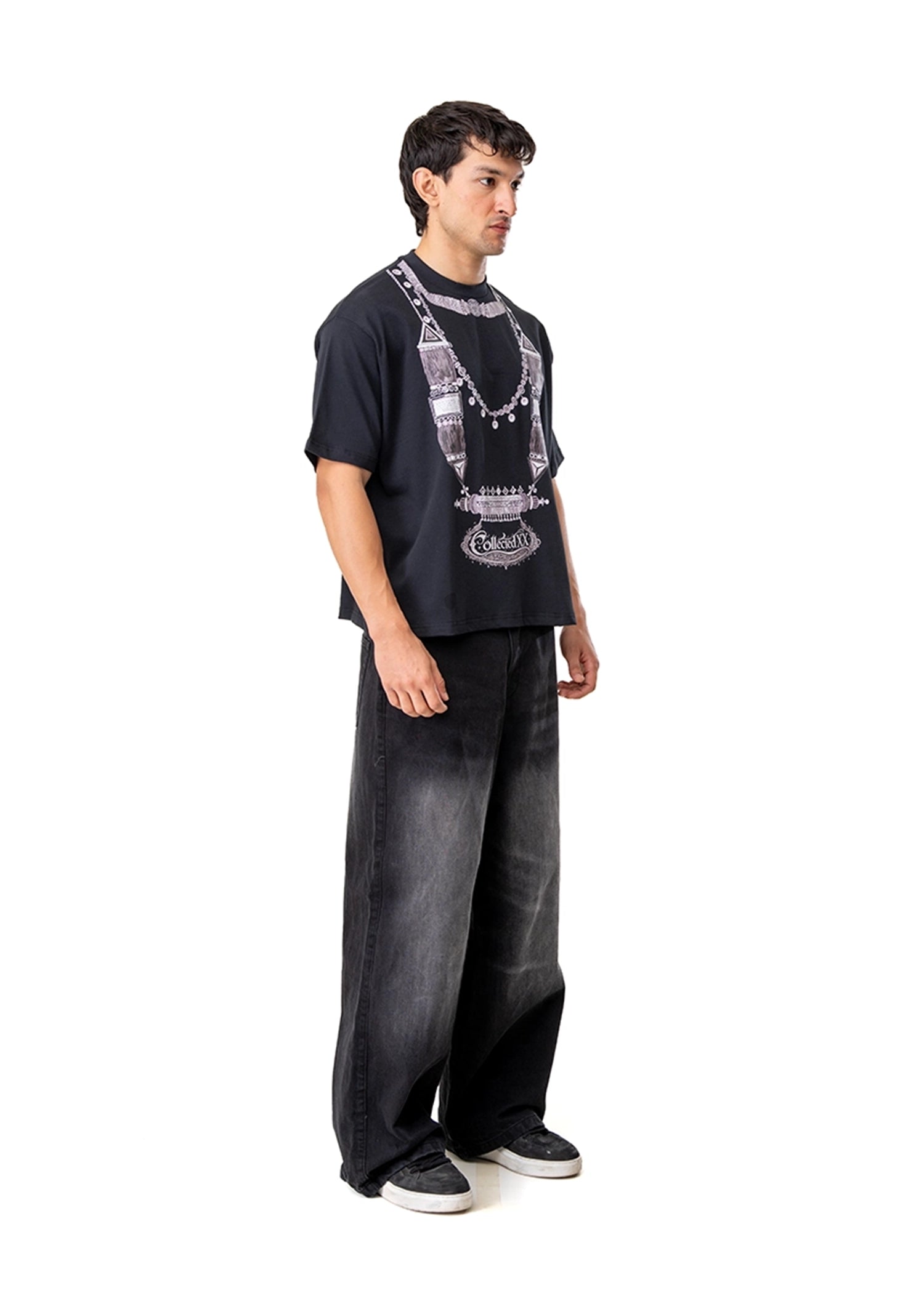 Collected XX Black Silver Haar Shirt Cult Karachi Pakistan