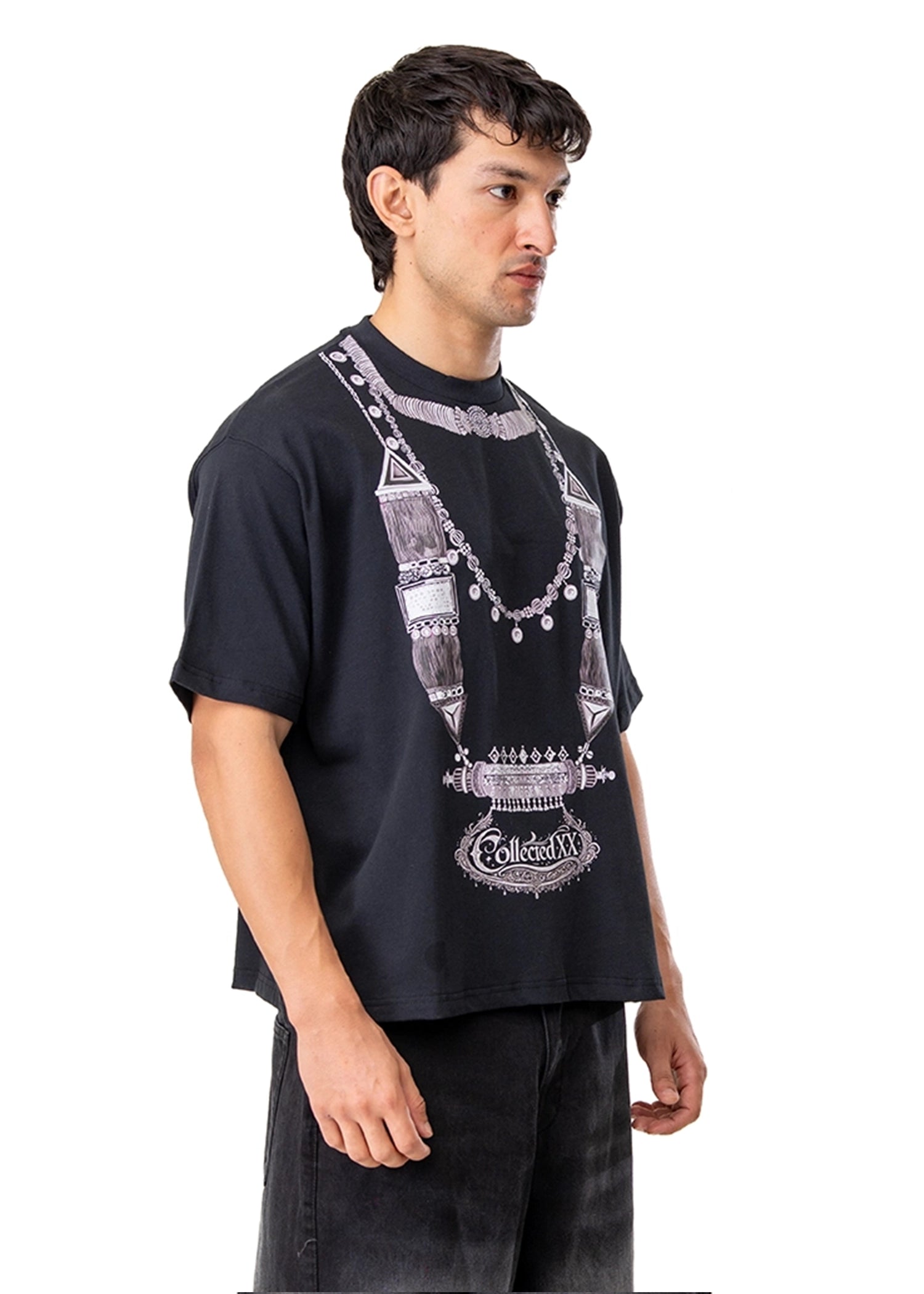 Collected XX Black Silver Haar Shirt Cult Karachi Pakistan