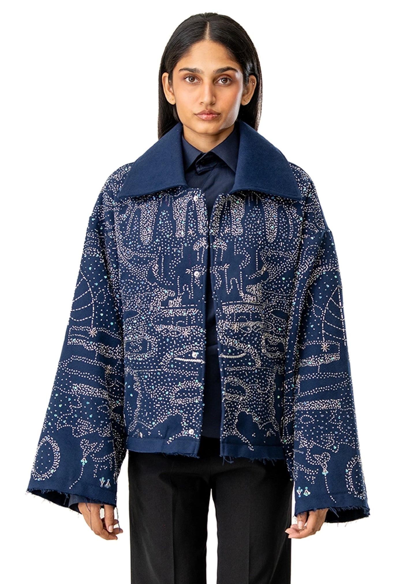 Dreams of Arthur Navy blue Navy Blue Midnight Jacket - CULT - haider