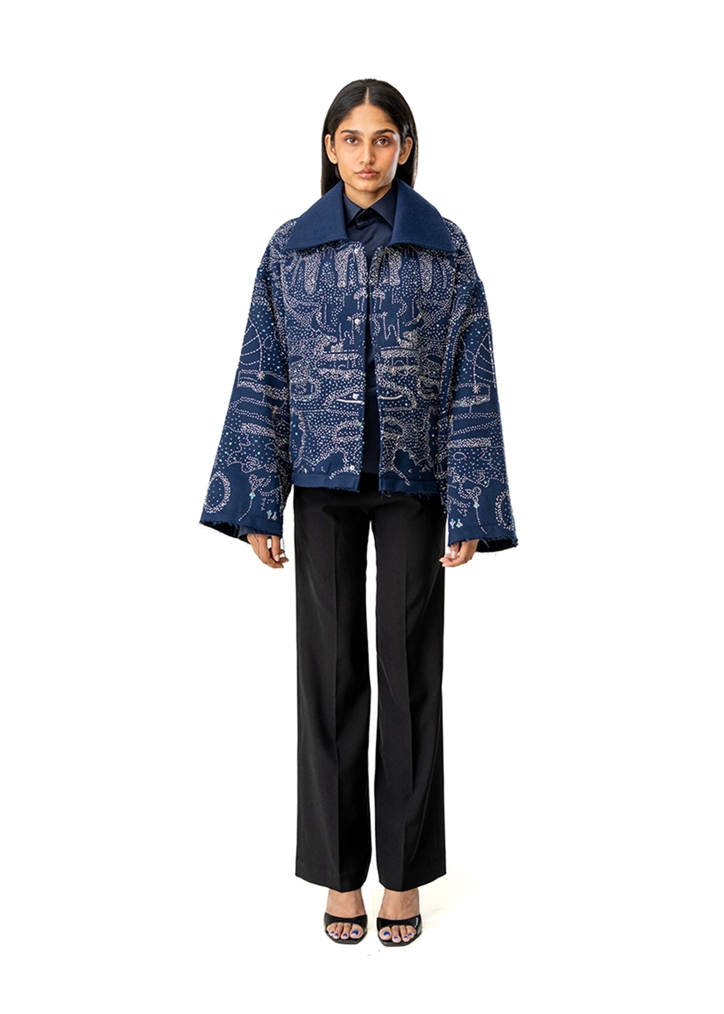 Dreams of Arthur Navy blue Navy Blue Midnight Jacket - CULT - haider