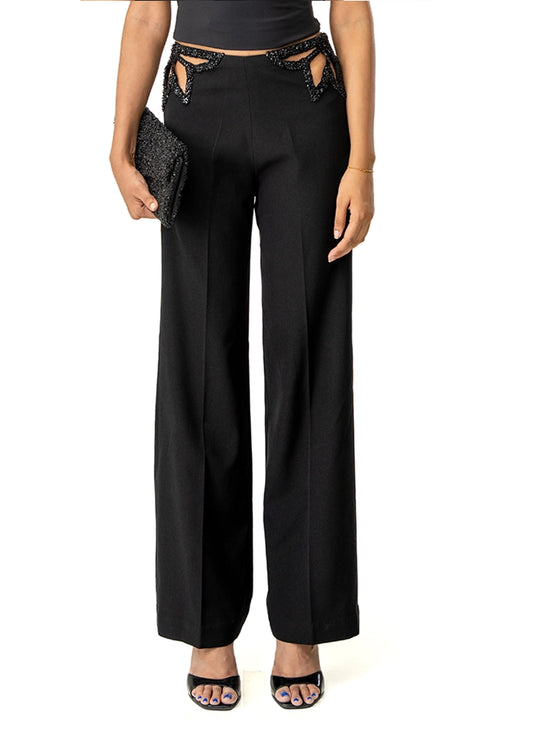 Project 1959 Black Stardust Pants Cut Karachi Pakistan