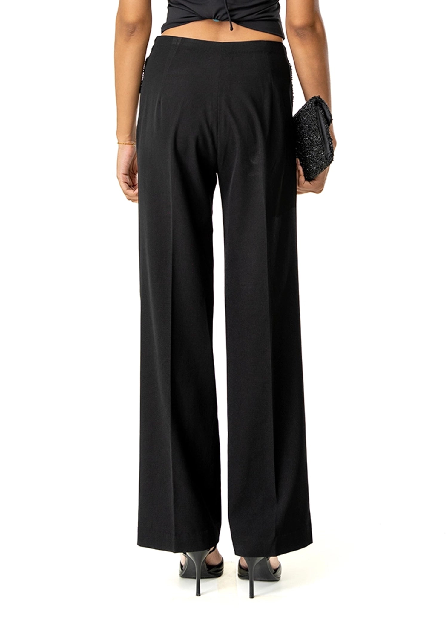 Project 1959 Black Stardust Pants Cut Karachi Pakistan
