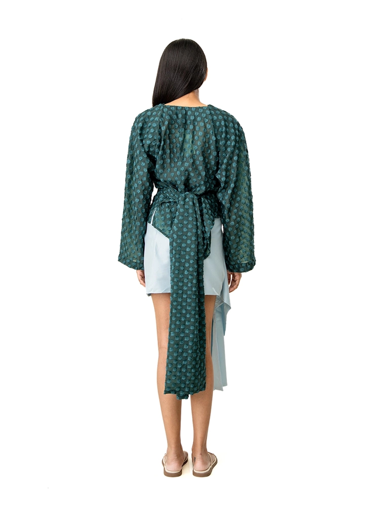 Baro Studio Teal Teal Bawa Shirt - CULT - haider