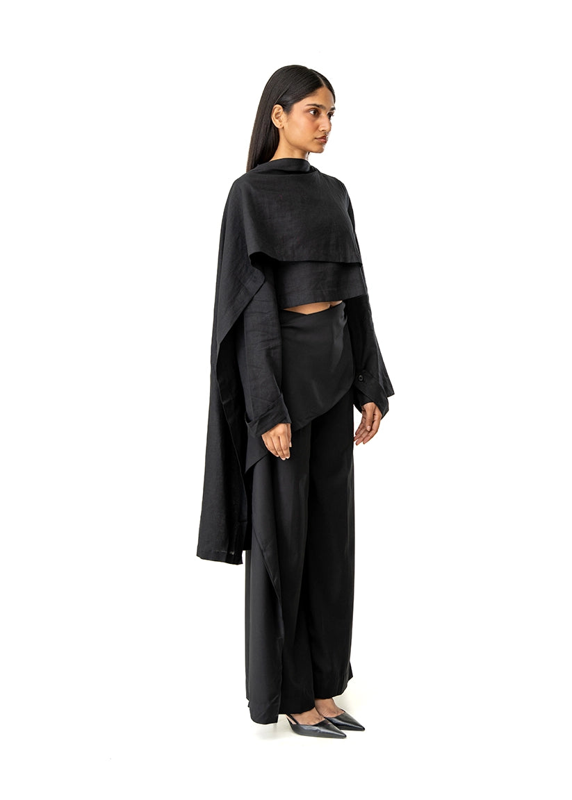 Demo Black Black Sidenote Pants - CULT - haider