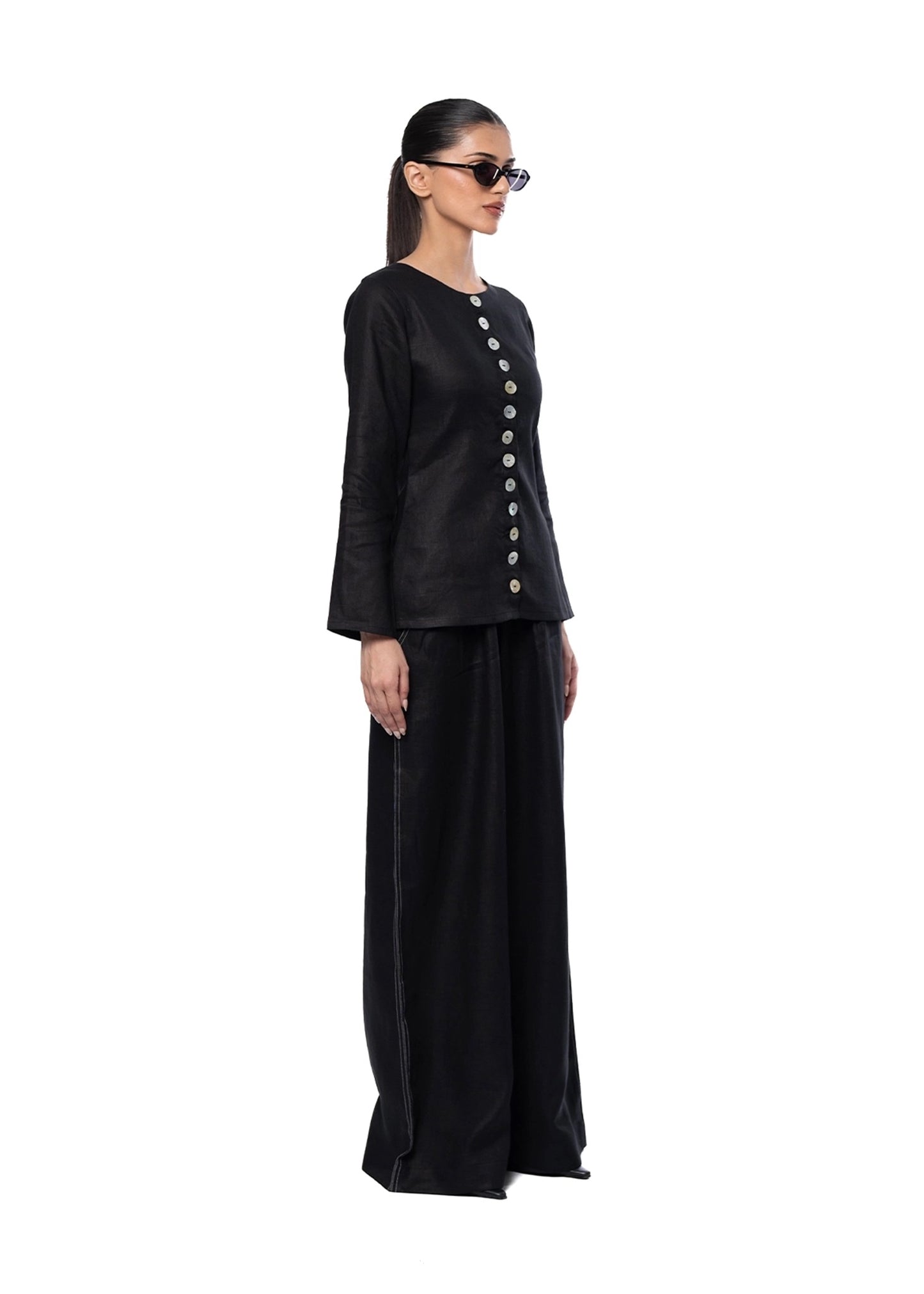 Cultishh Black The Black Vest Set - CULT - haider
