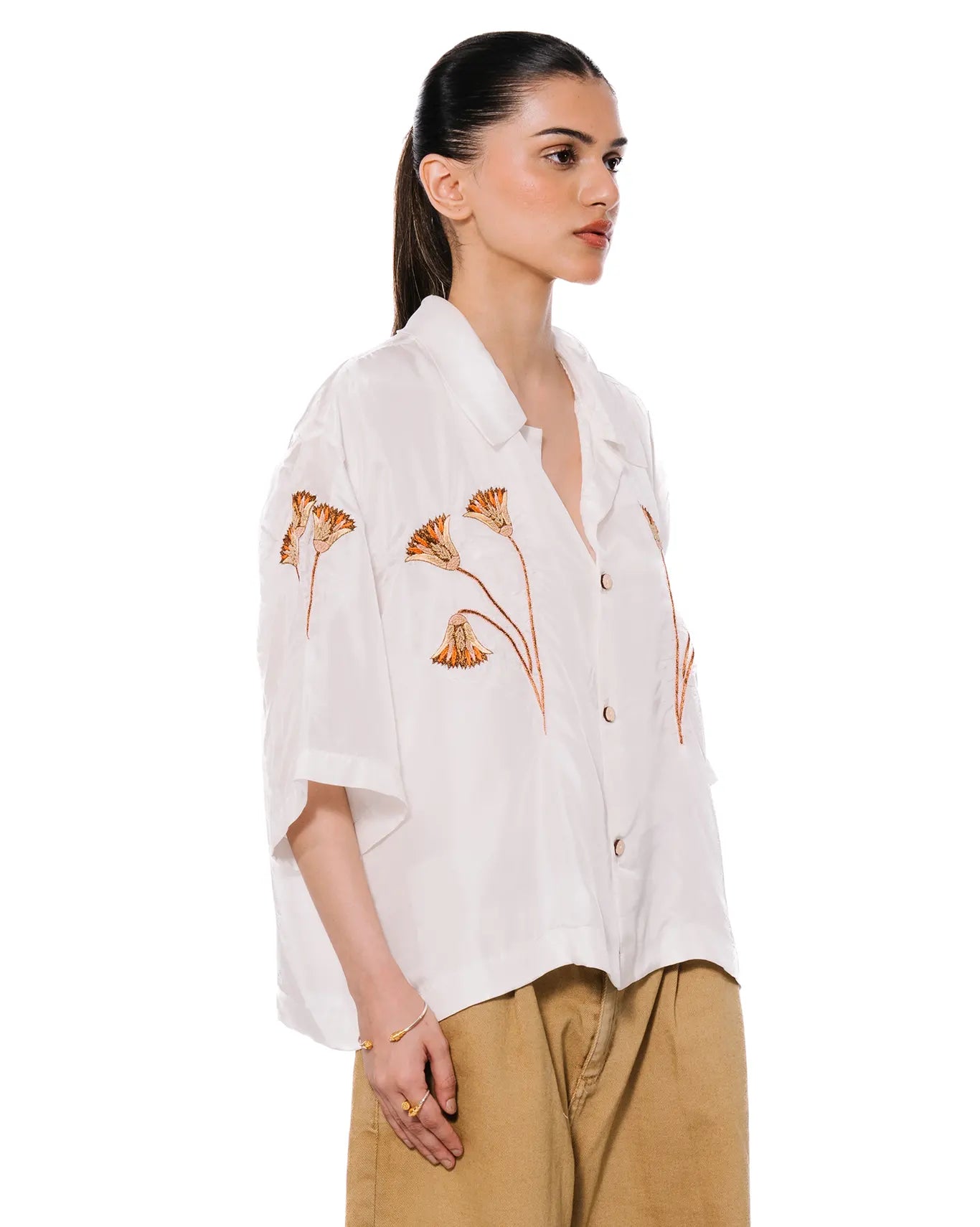 Lotus Silk Shirt