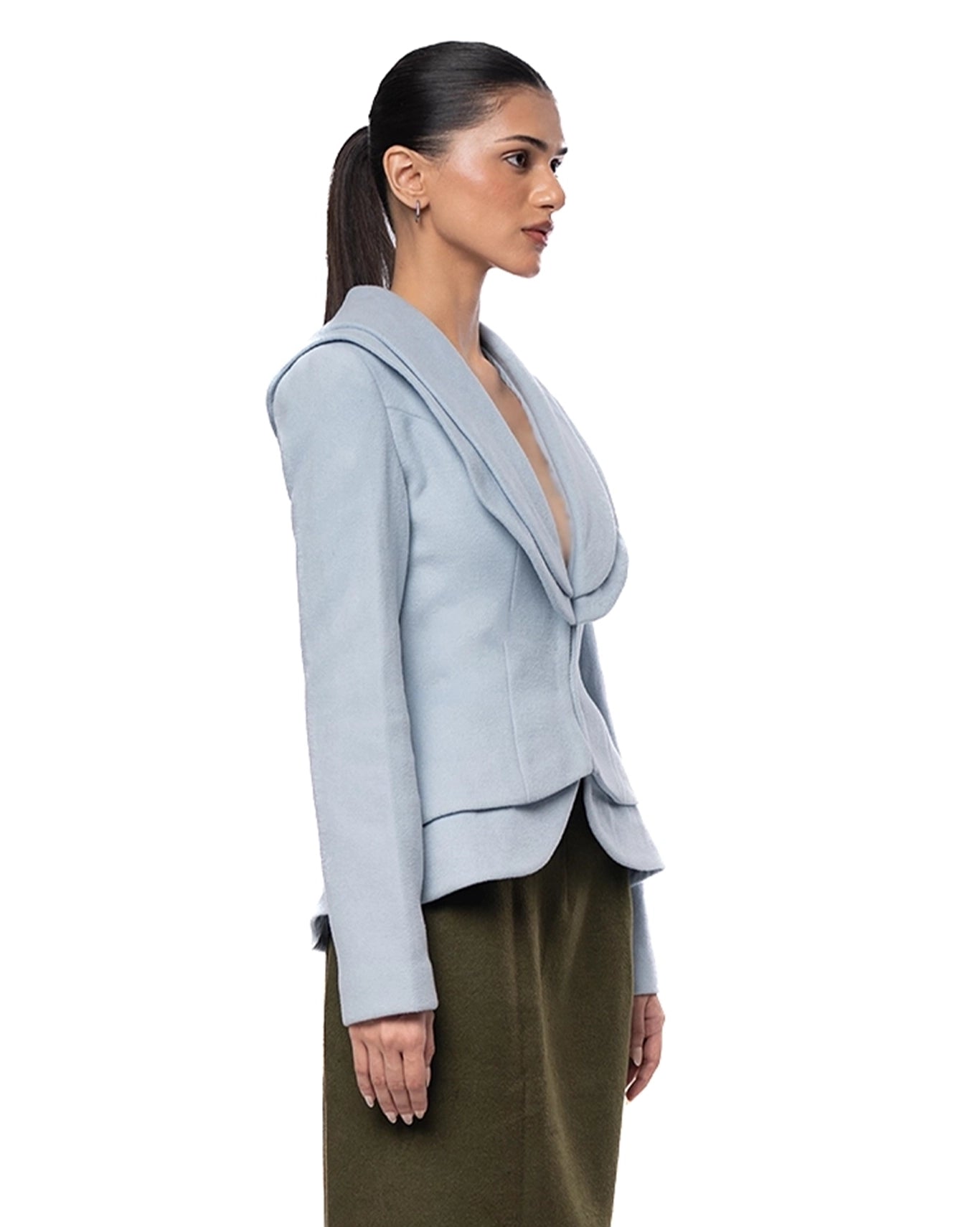 Project 1959 Blue Lapel on the go Jacket Cult Karachi Pakistan