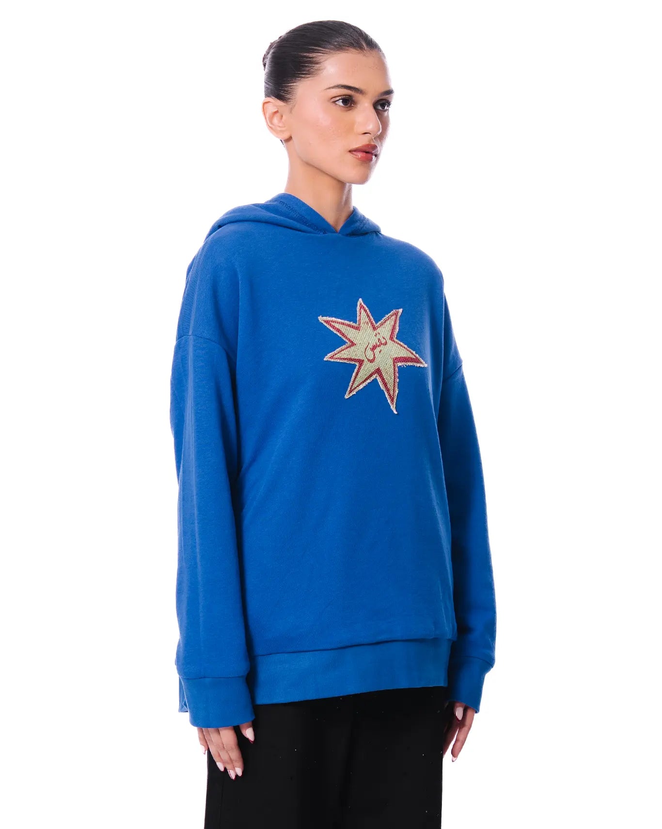 Naqees Royal Blue Royal Blue Reversible Hoodie - CULT