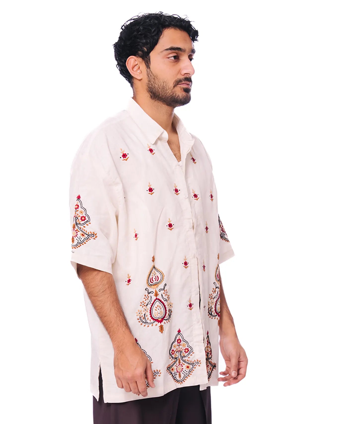 Collected XX Cream Cream Phool Shirt - CULT