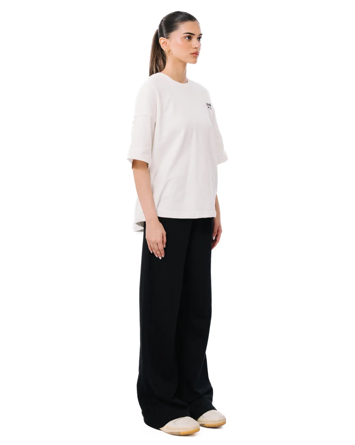 Terry Wide Leg Pant