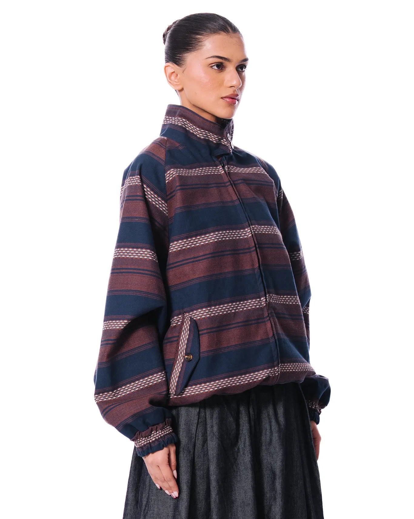 Collected XX Brown Neem Blouson Jacket - CULT - haider