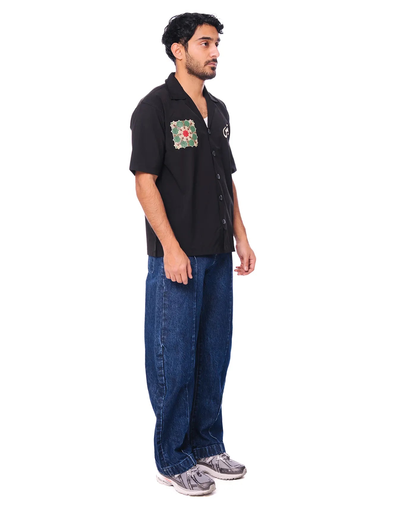 Naqees Black Black Mosaic - CULT - haider