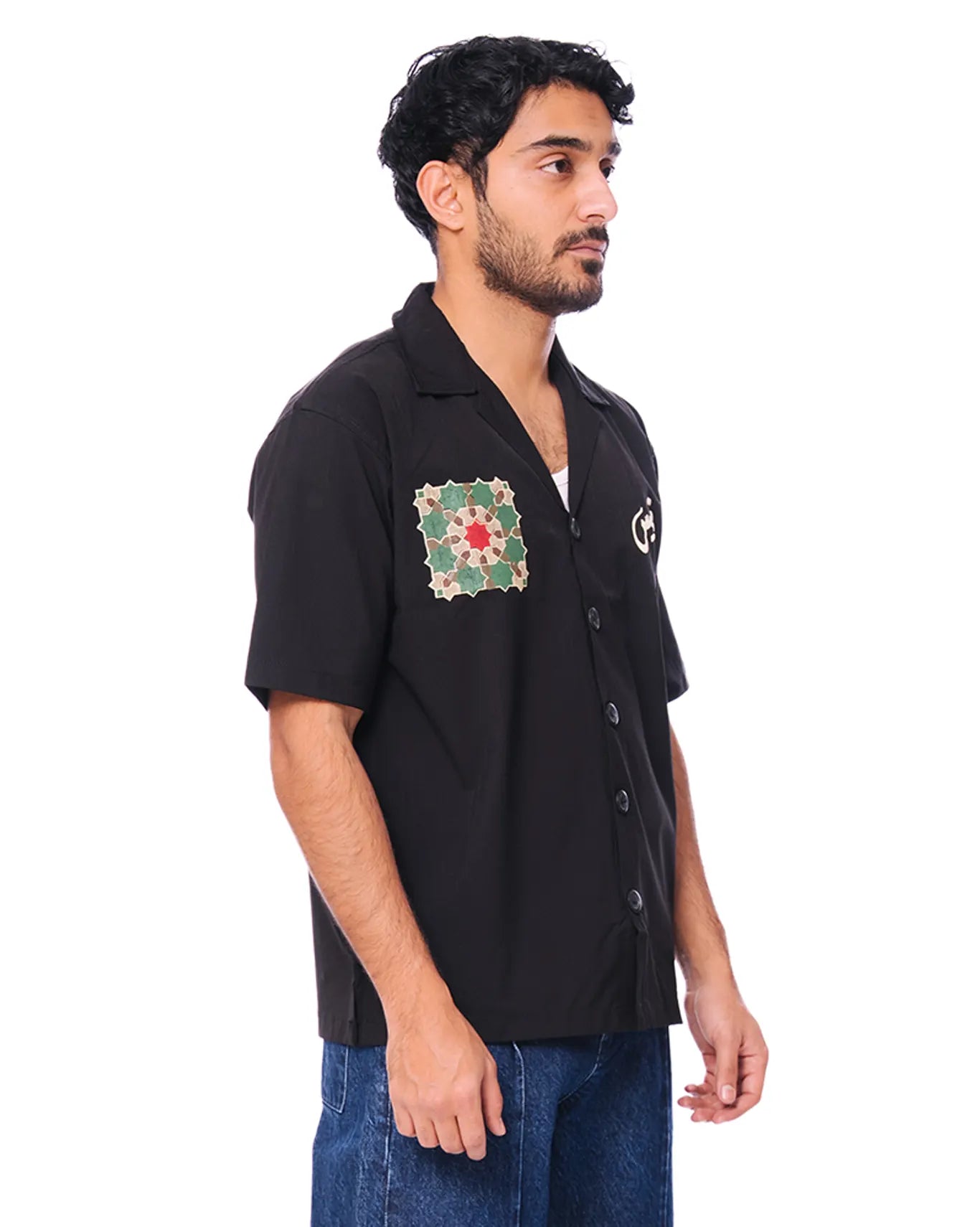 Naqees Black Black Mosaic - CULT - haider