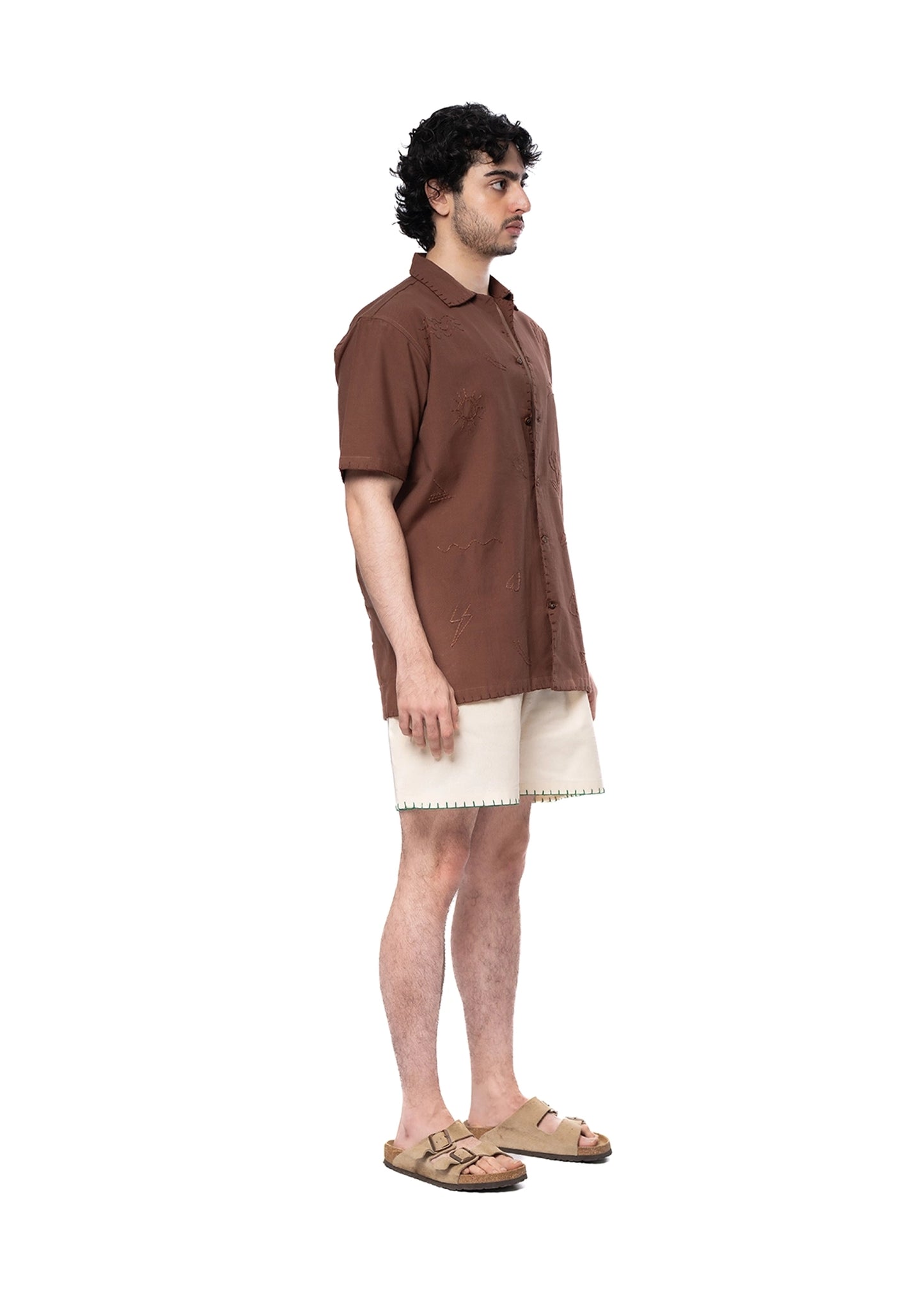 Wear Oga Brown Brown Dealbreaker Shirt - CULT - haider