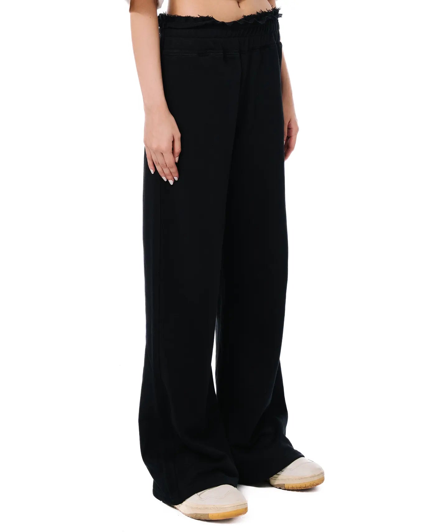 Terry Wide Leg Pant