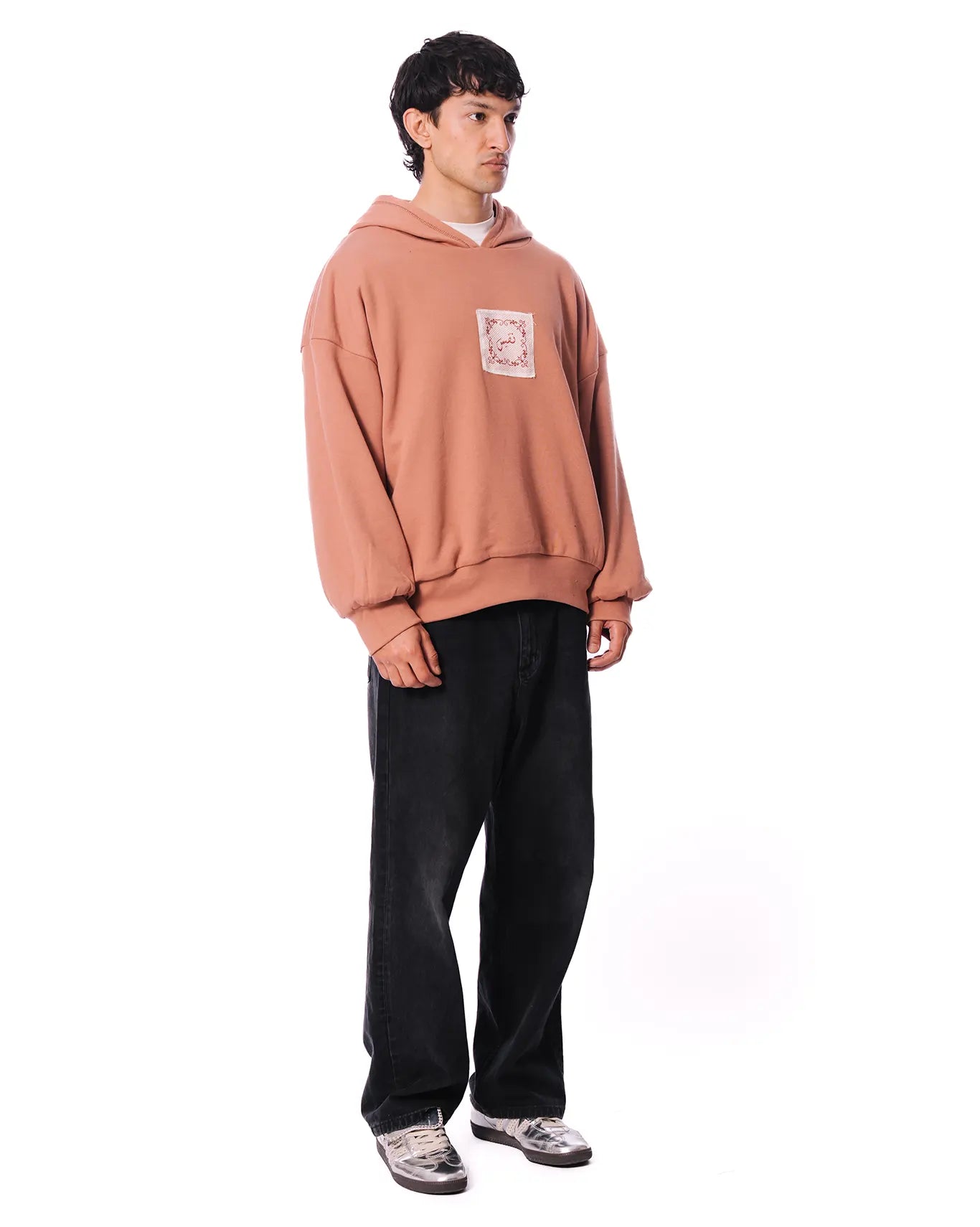 Naqees Rust Rust Reversible Balloon Hoodie - CULT