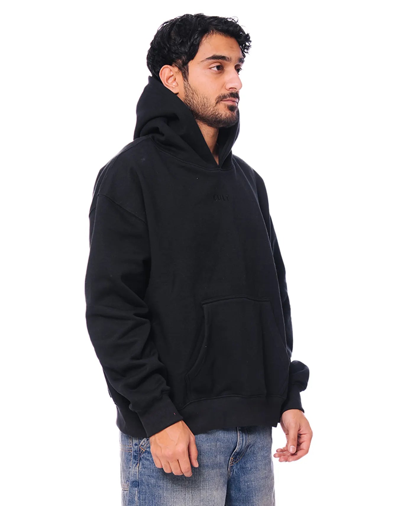 Cult Studio Black Black Cult Essential Hoodie - CULT