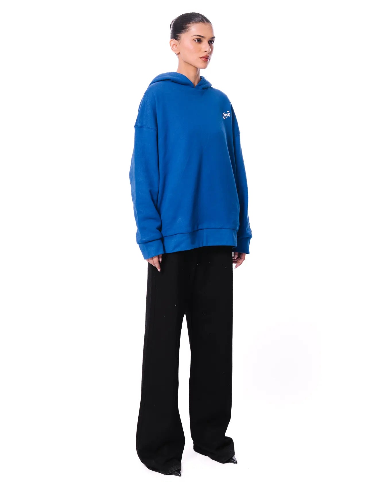 Naqees Royal Blue Royal Blue Reversible Hoodie - CULT - haider
