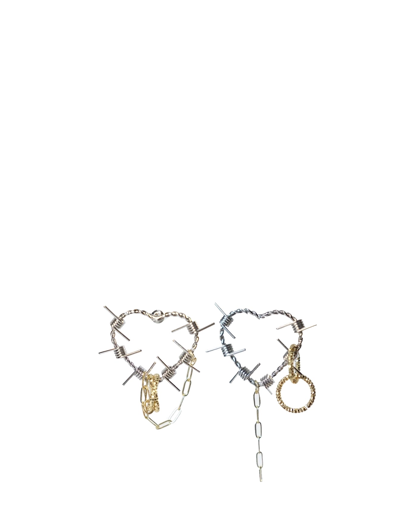 My Heart is Thorns I Asymmetric Earrings