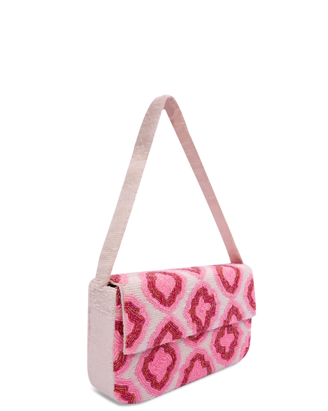 Sitarey Pink Blush and Bloom Box Bag - CULT - haider