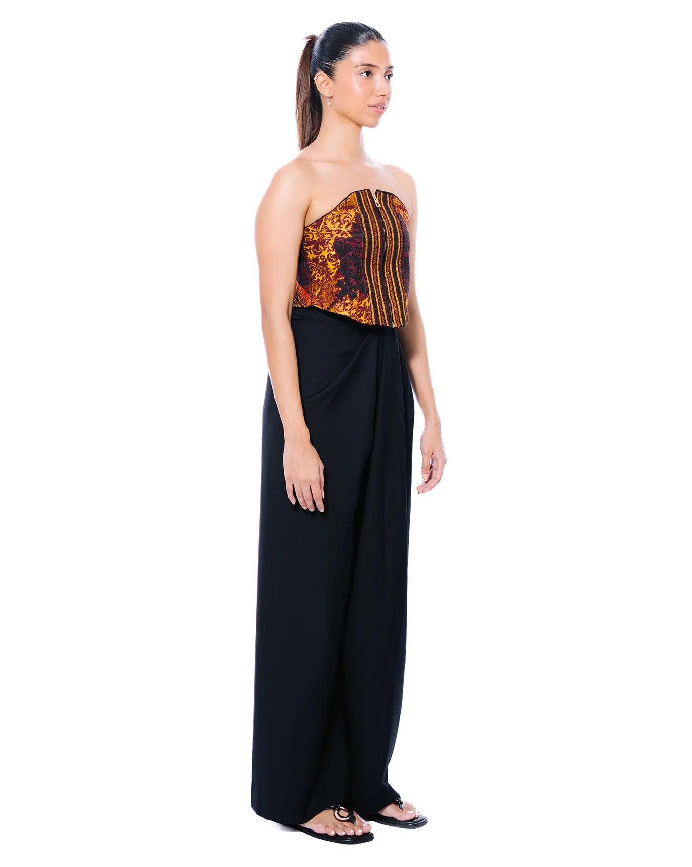 Orange Rust Corset (Exhibit IV)
