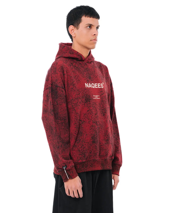 Bleeding Red Hoodie