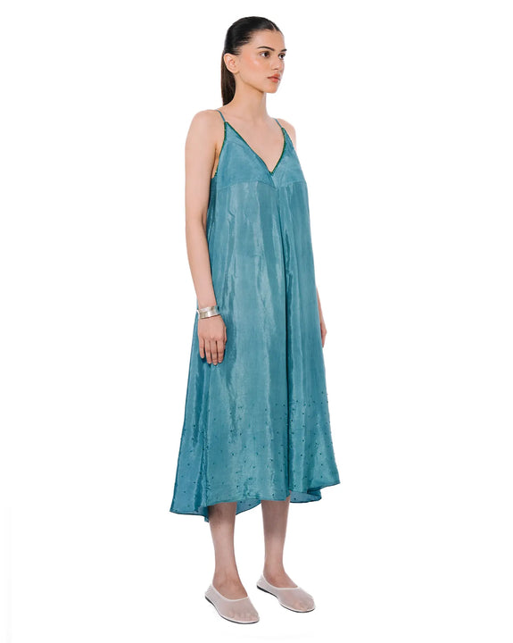 River Silk Dress