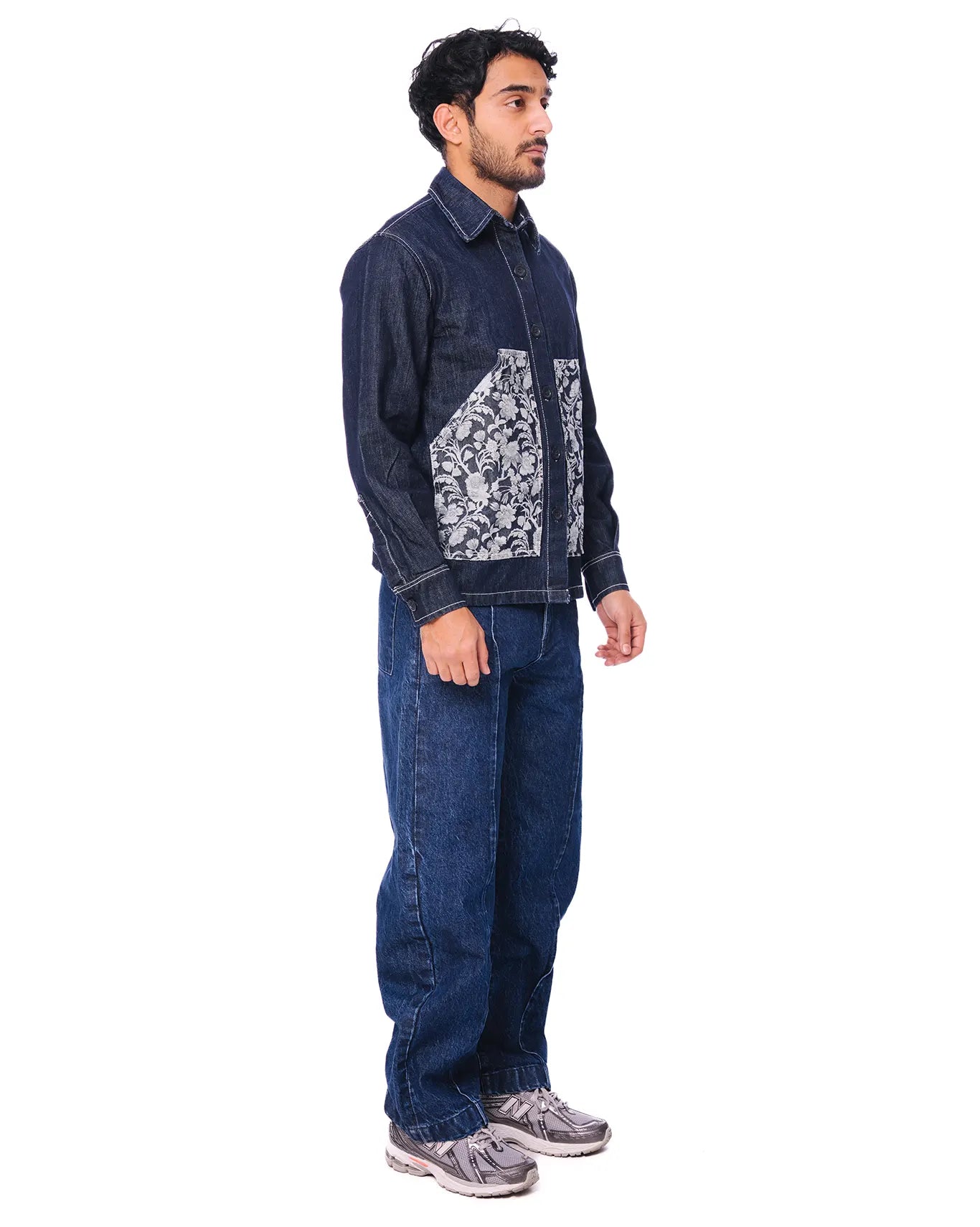 Naqees Blue Duniya Denim Shirt - CULT