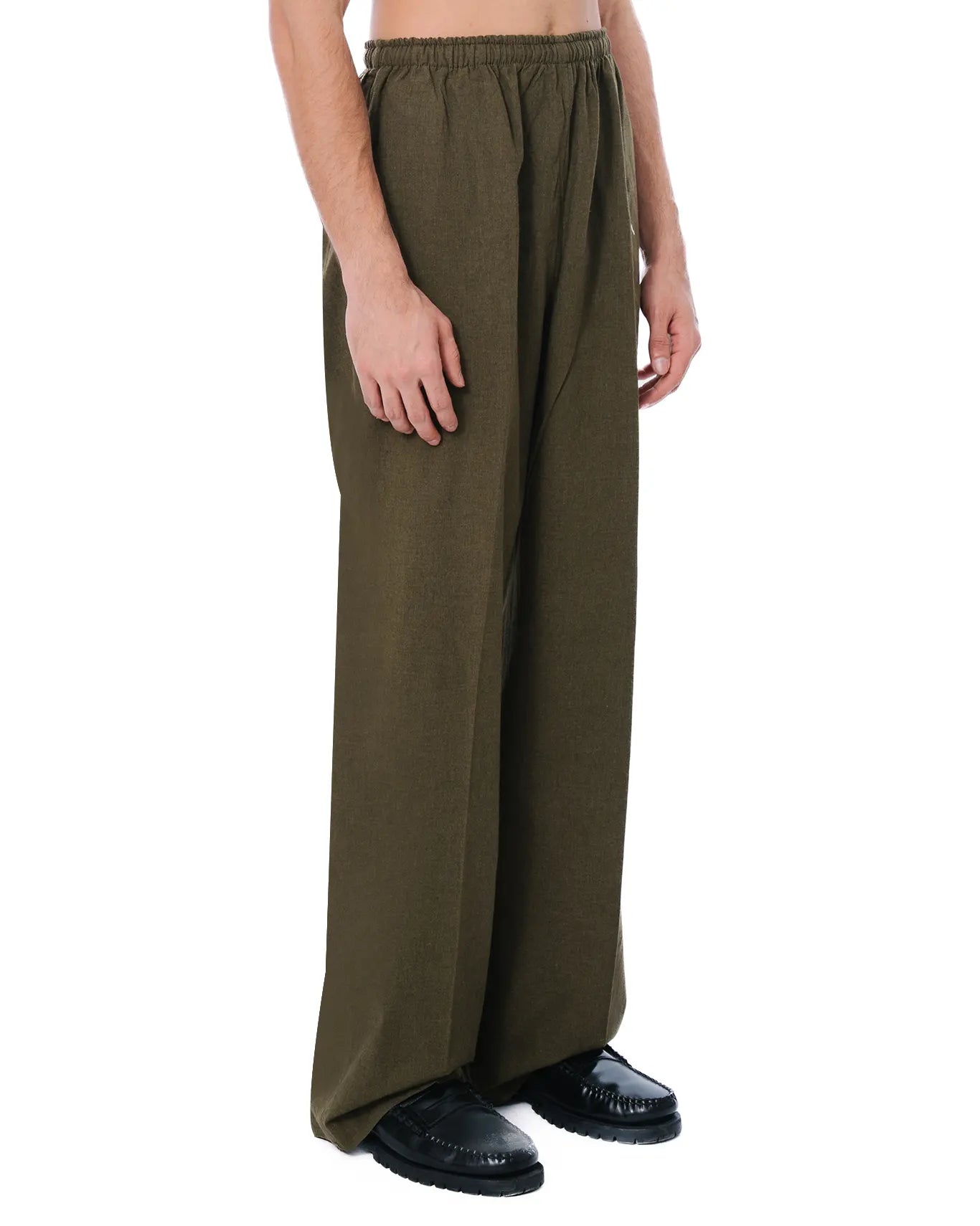 wear oga Moss Green Organic Pants cult store men