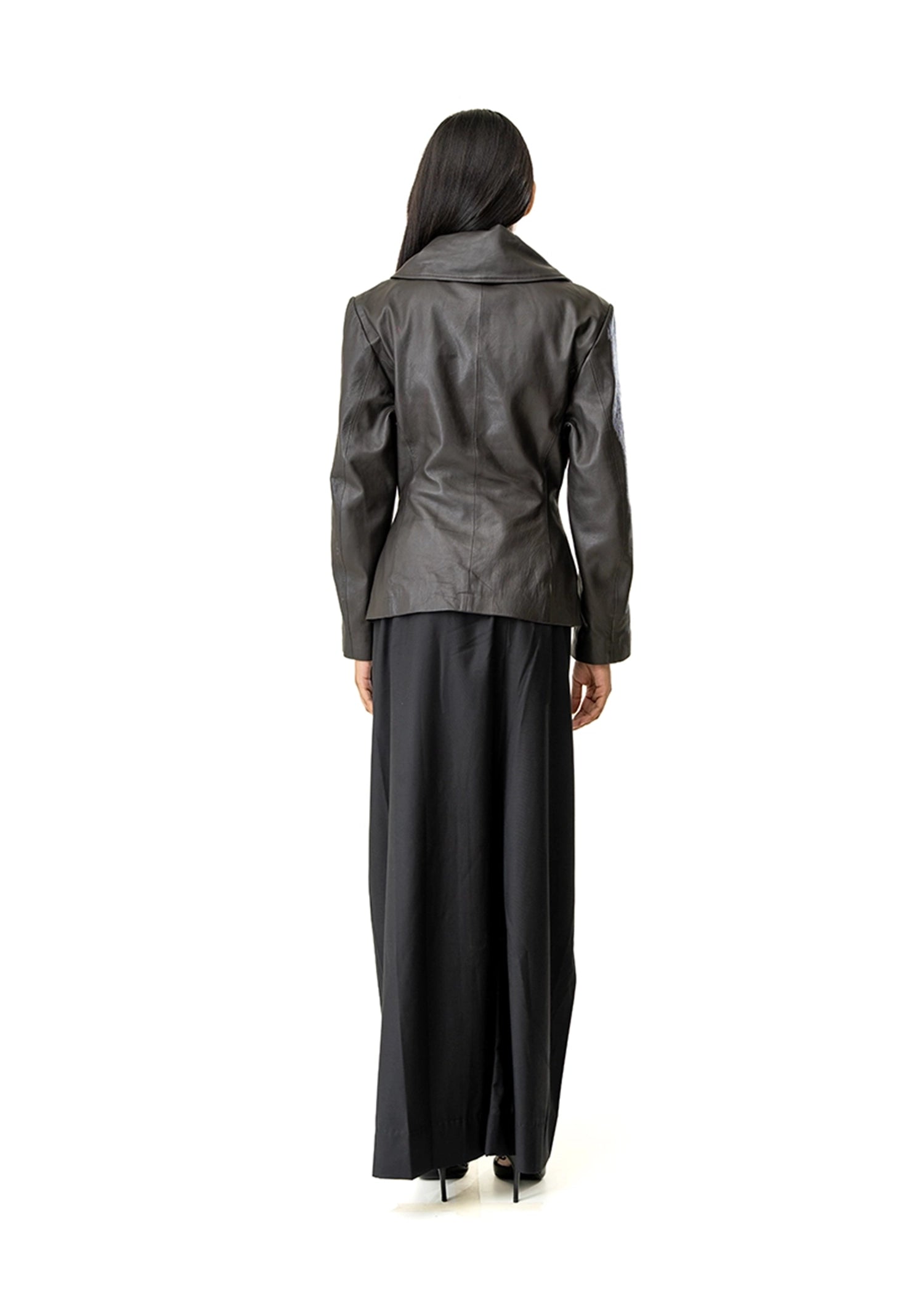 Dreams of Arthur Petite Braided Leather Jacket Cult Karachi Pakistan