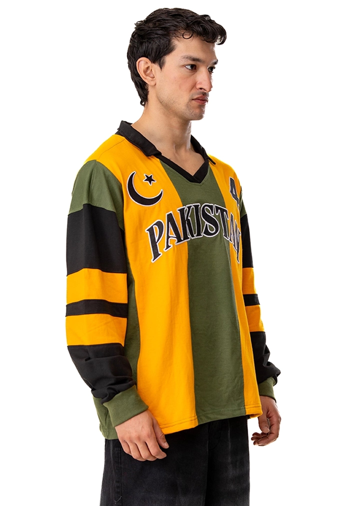 Motherland Orange Orange Goal Keeper LS Cotton Jersey - CULT - haider